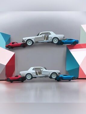 Kinsmart 1964 Ford Mustang Diecast Car
